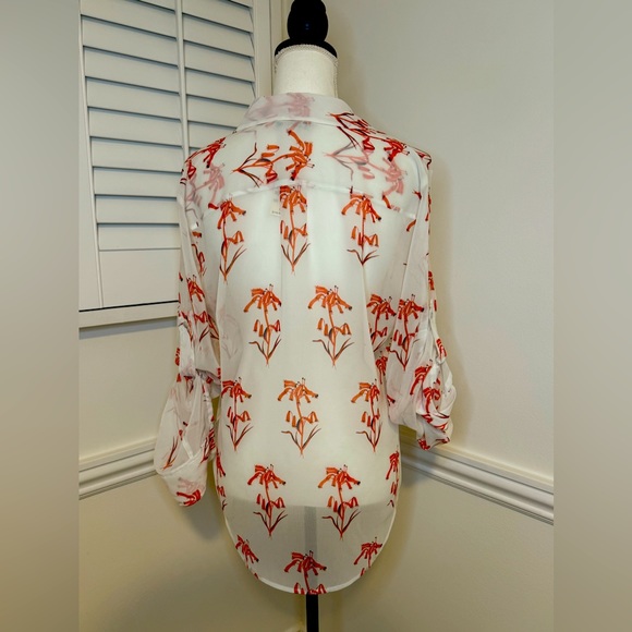 Madewell by Broadway & Broome blouse BNWT Size M - Picture 3 of 7
